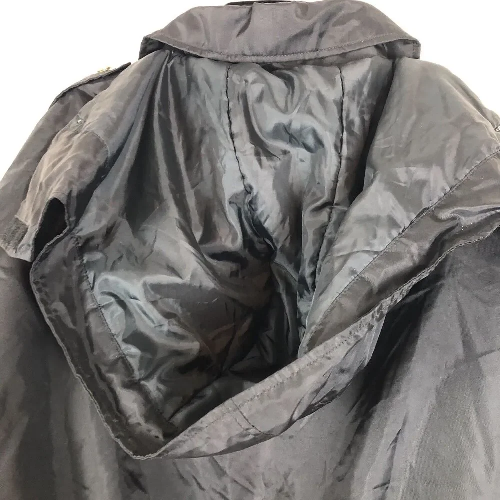 Tact Squad Bomber Jacket Mens Sz 4XL Security Services Winter Quilted Liner hood - Picture 9 of 12